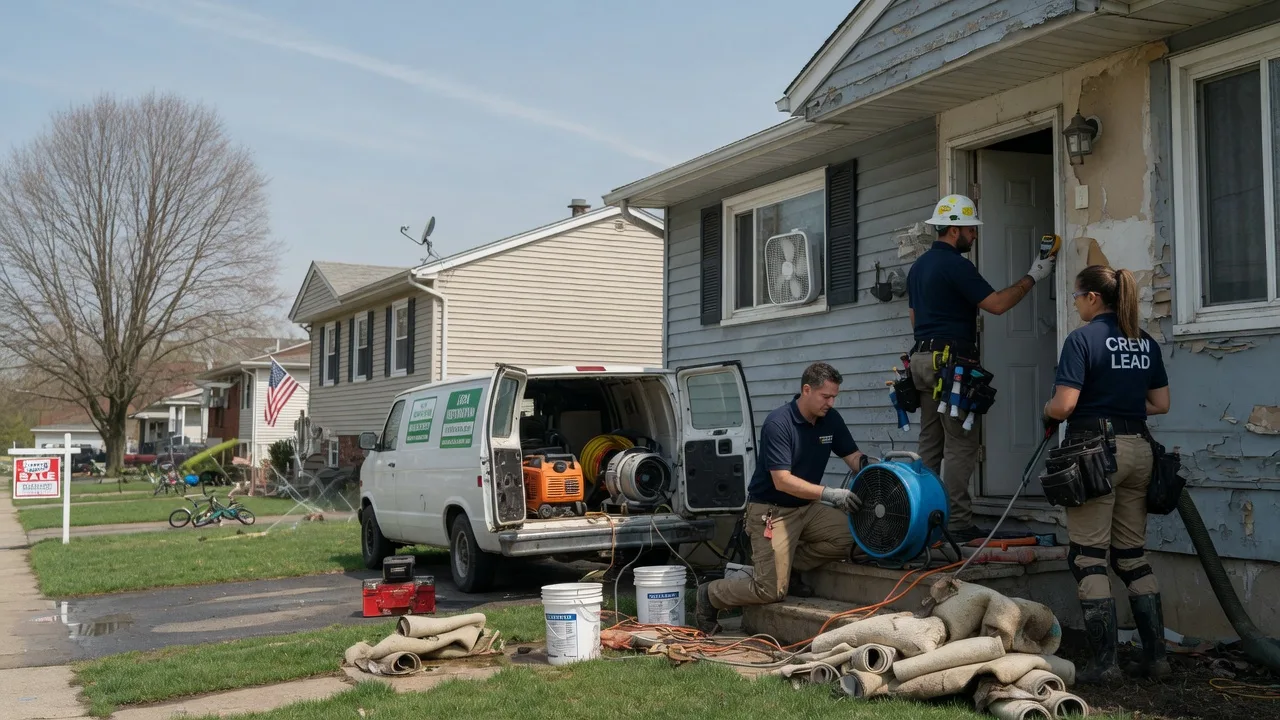 Flood Cleanup in North Bergen, NJ near me